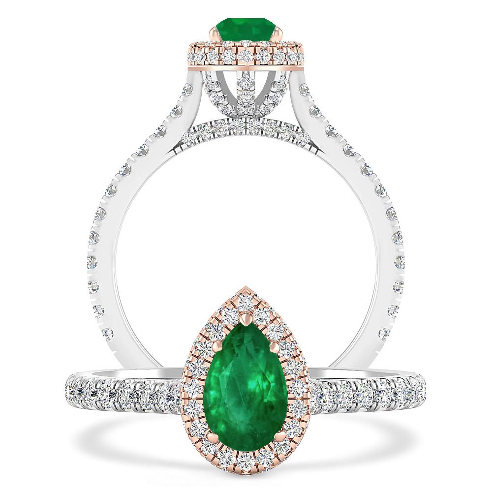 White Gold - Emerald