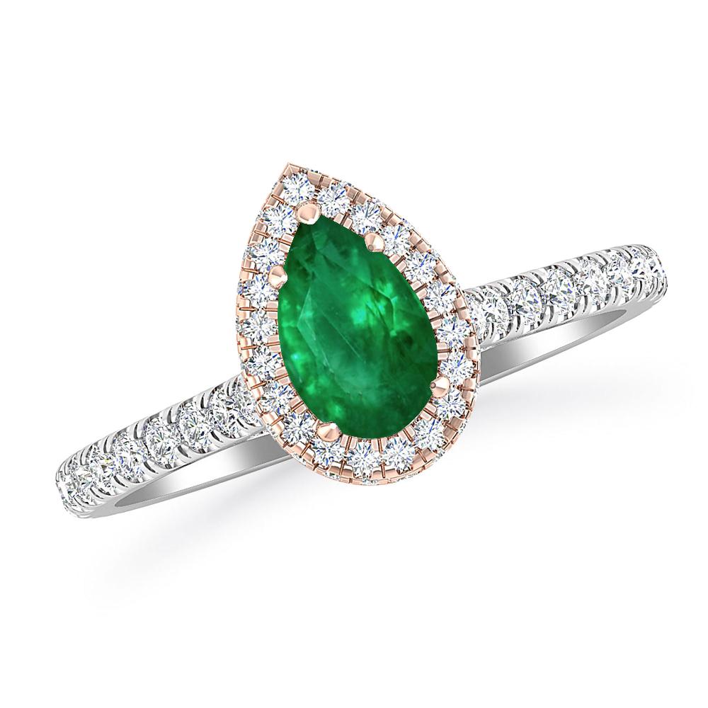 White Gold - Emerald