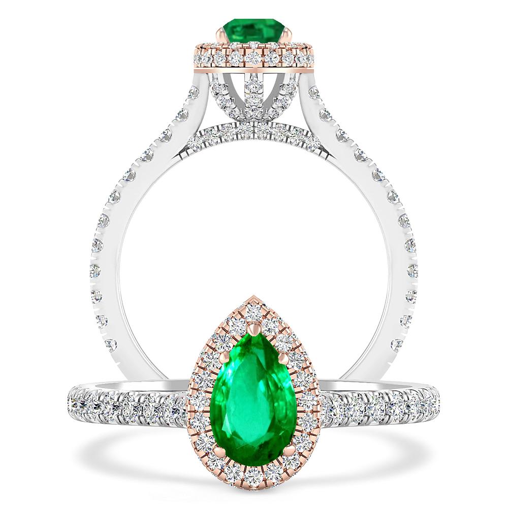 White Gold - Emerald