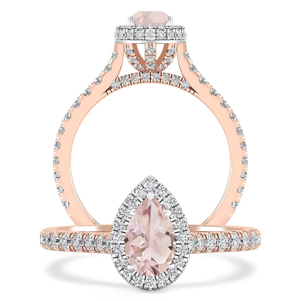 Rose Gold - Morganite