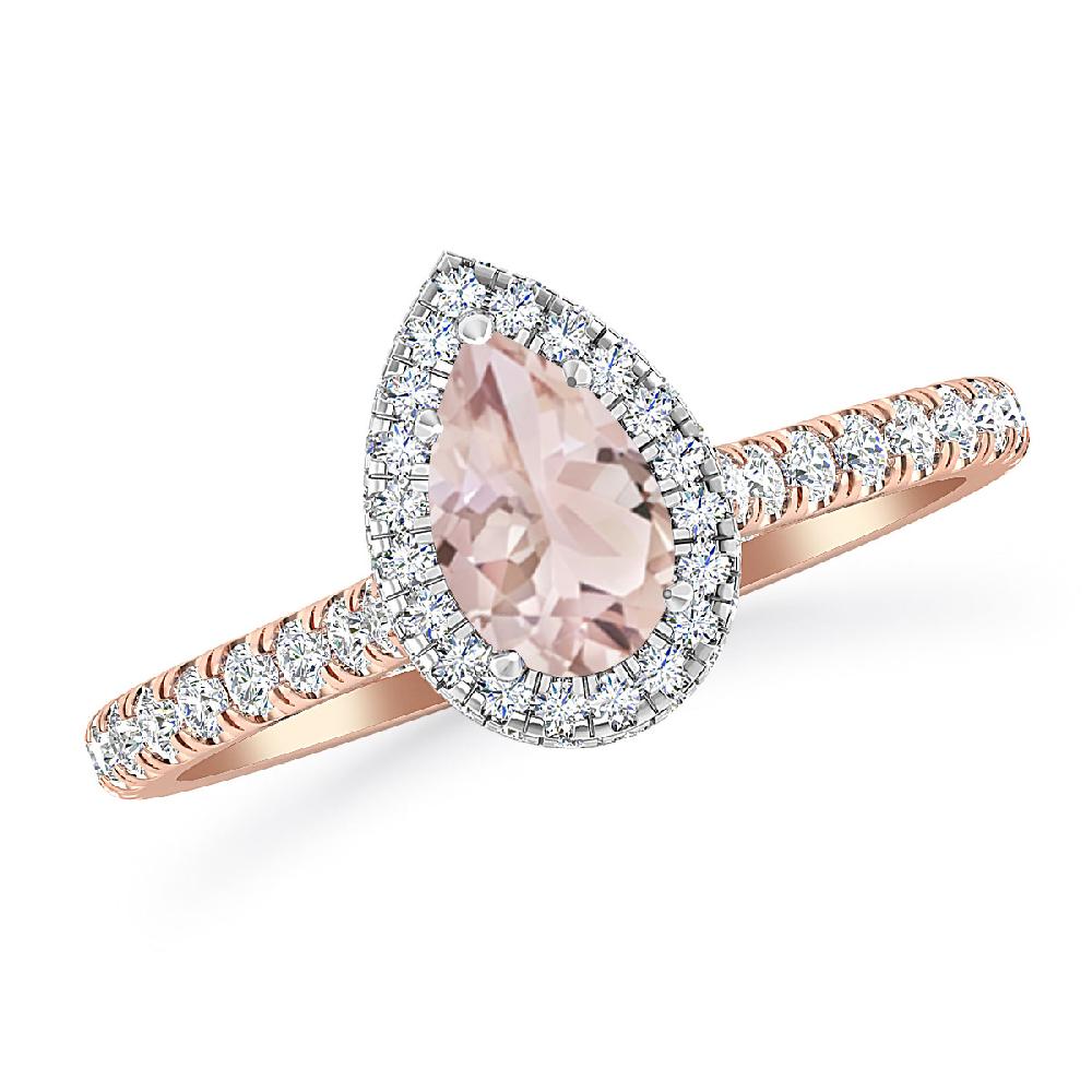 Rose Gold - Morganite