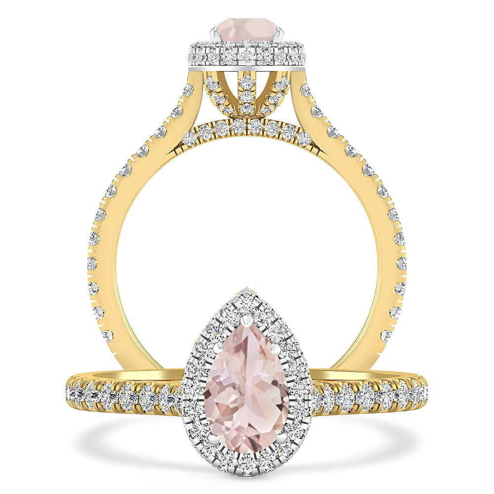 Yellow Gold - Morganite