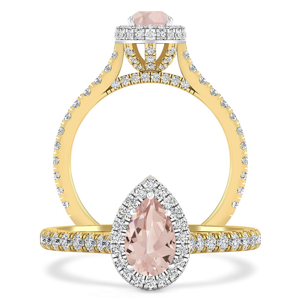 Yellow Gold - Morganite