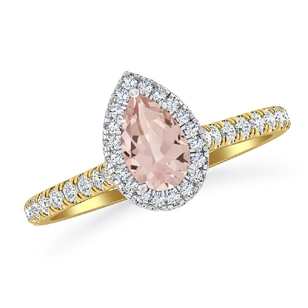 Yellow Gold - Morganite