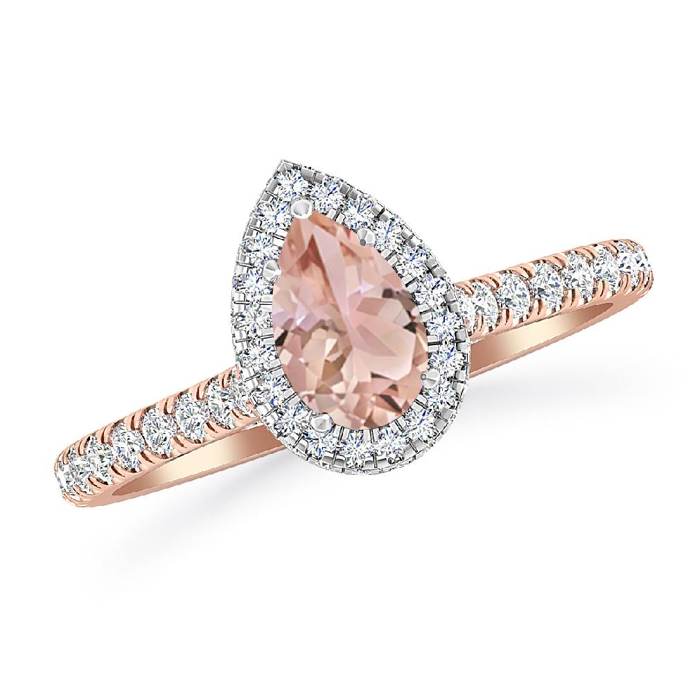 Rose Gold - Morganite