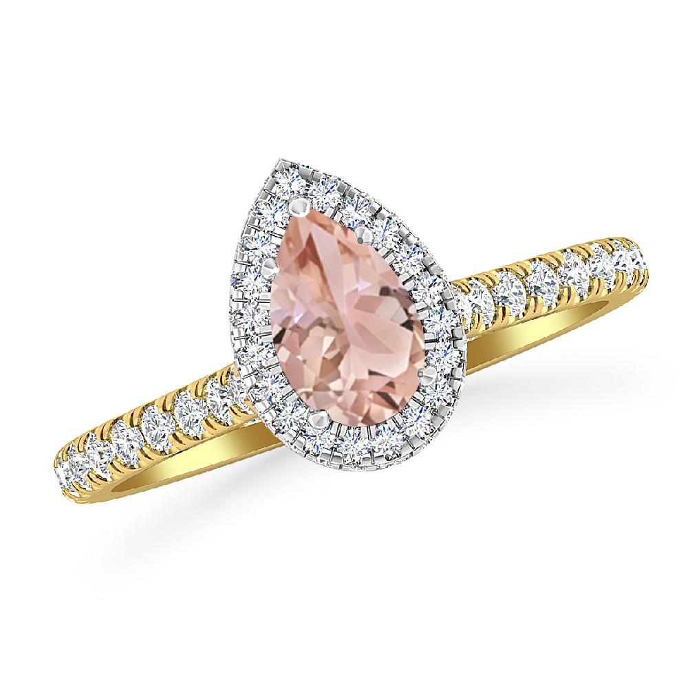 Yellow Gold - Morganite