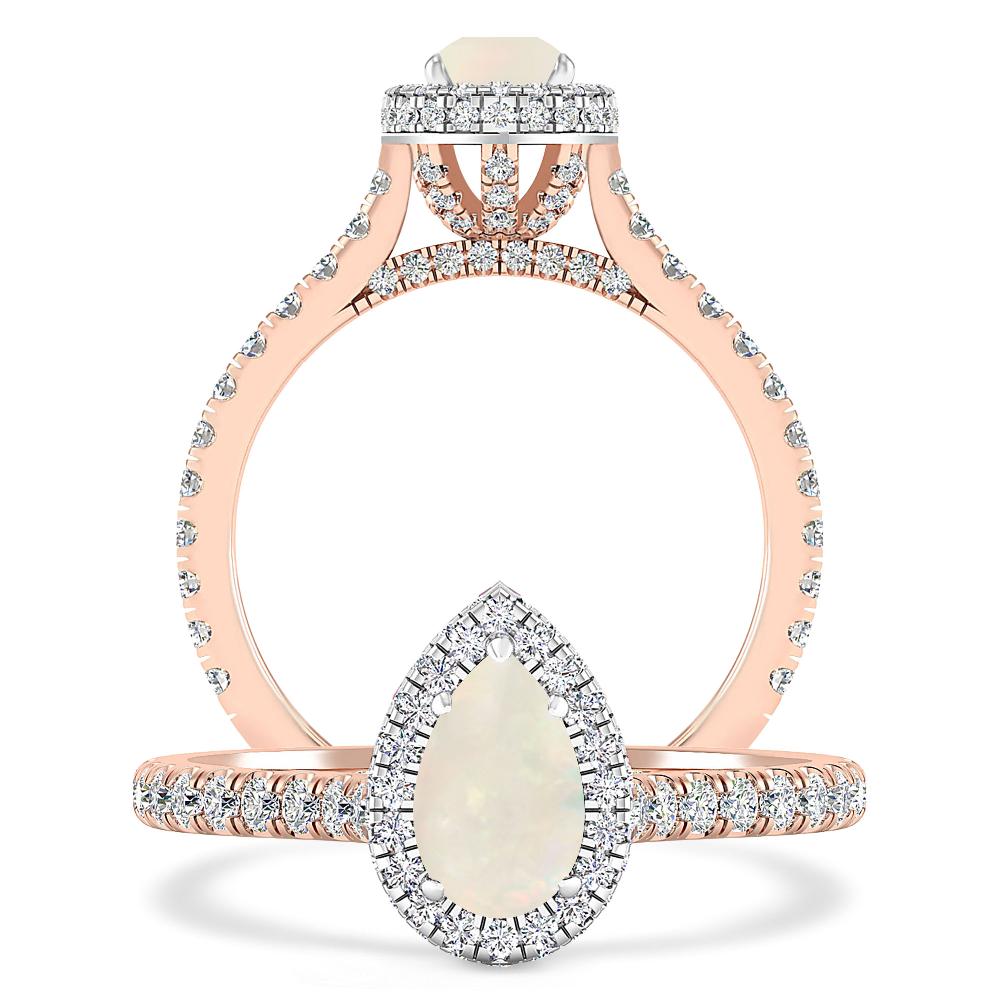 Rose Gold - Opal