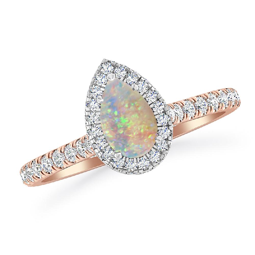 Rose Gold - Opal