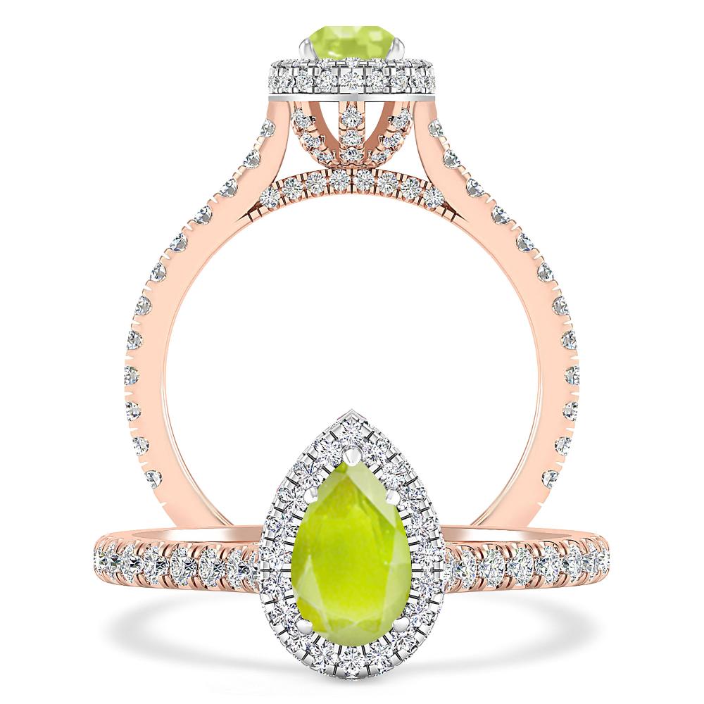 Rose Gold - Peridot