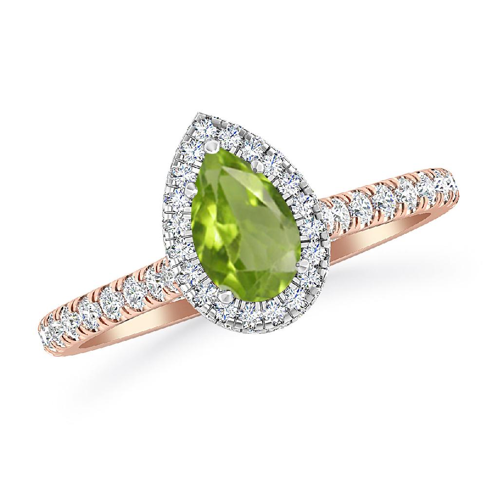 Rose Gold - Peridot