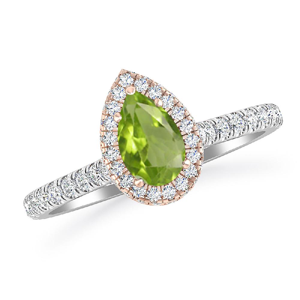 White Gold - Peridot