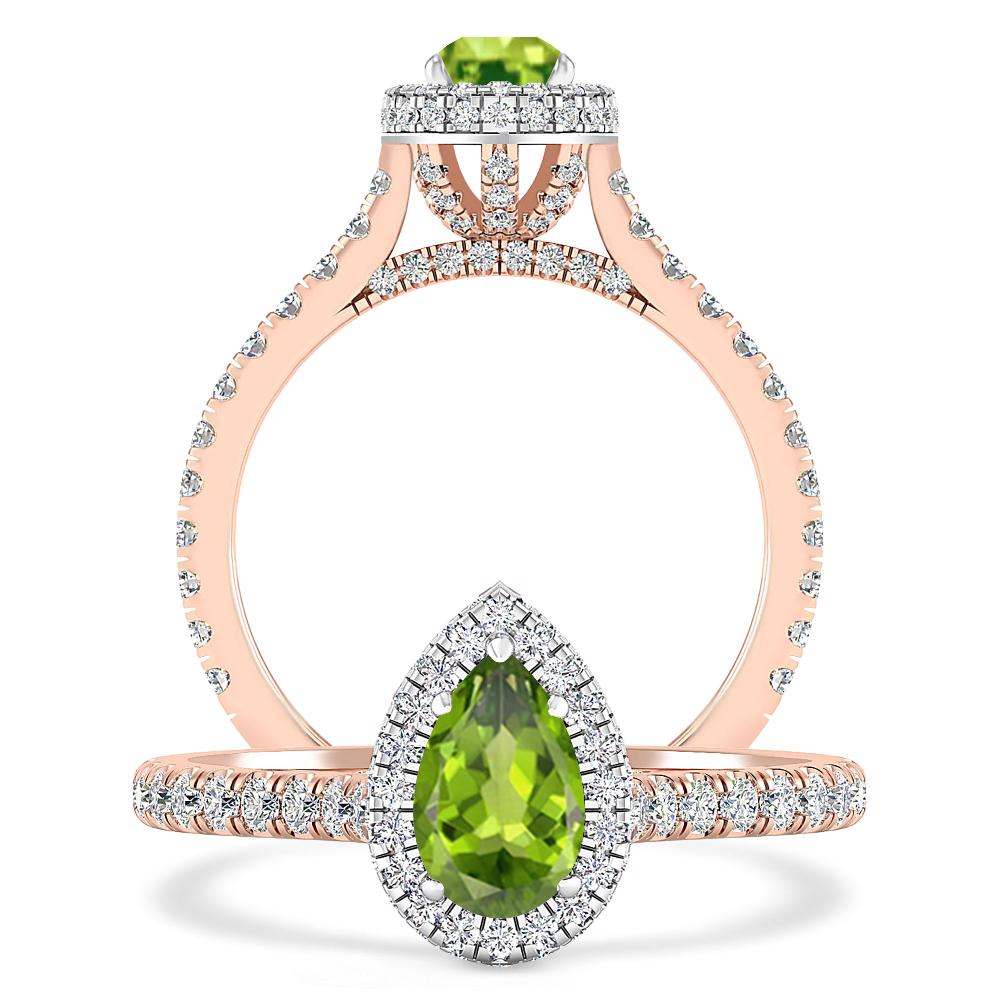 Rose Gold - Peridot