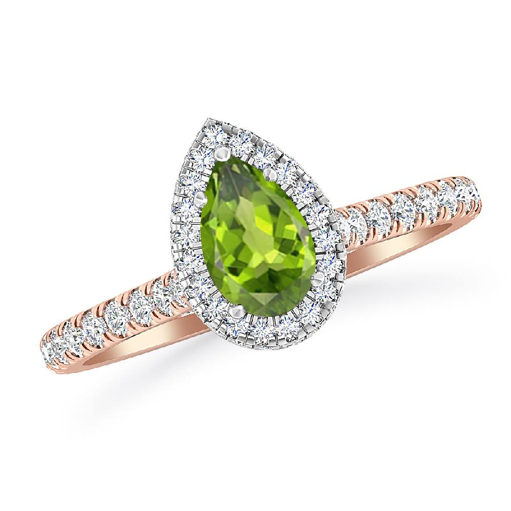 Rose Gold - Peridot