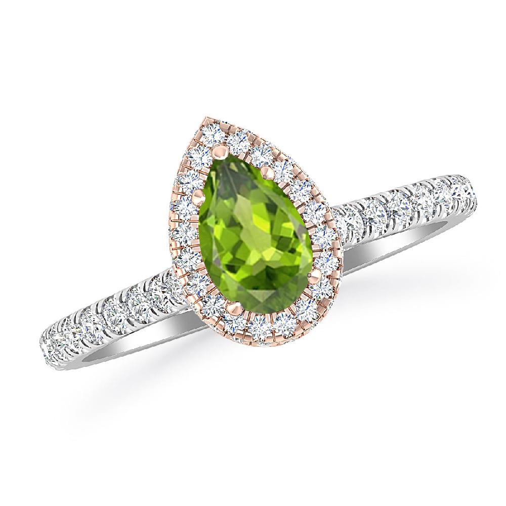 White Gold - Peridot