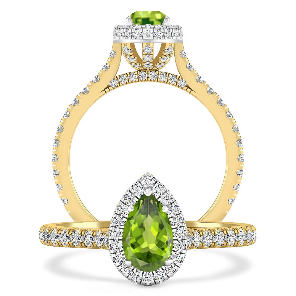 Yellow Gold - Peridot