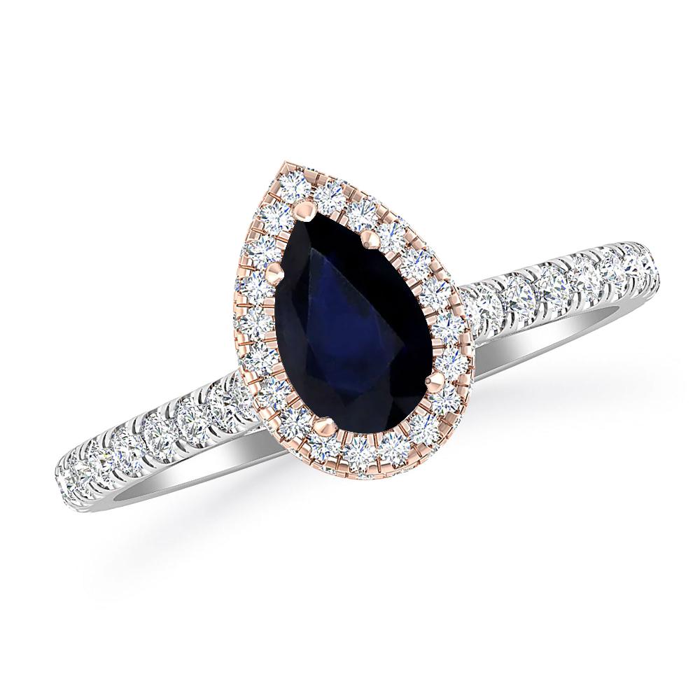 White Gold - Sapphire