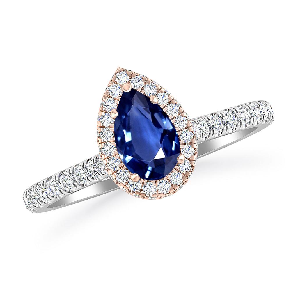 White Gold - Sapphire