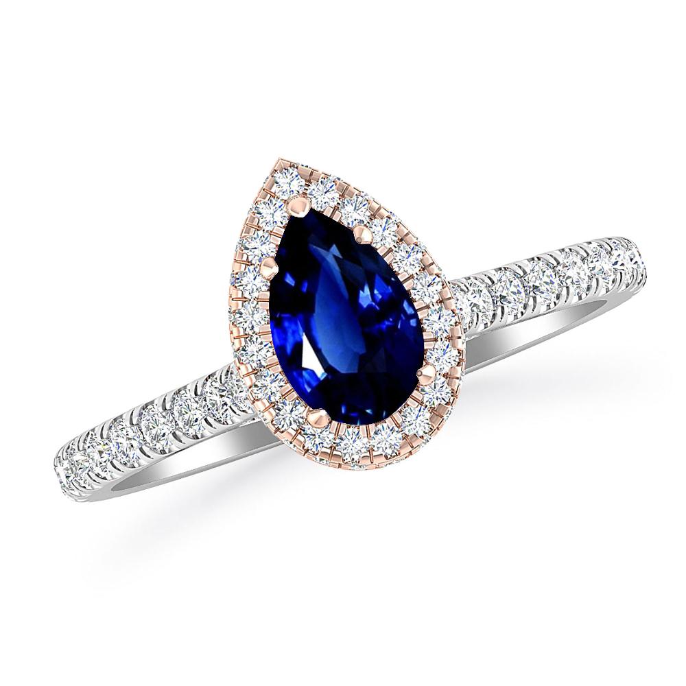 White Gold - Sapphire