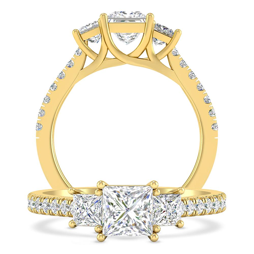 Yellow Gold - Diamond