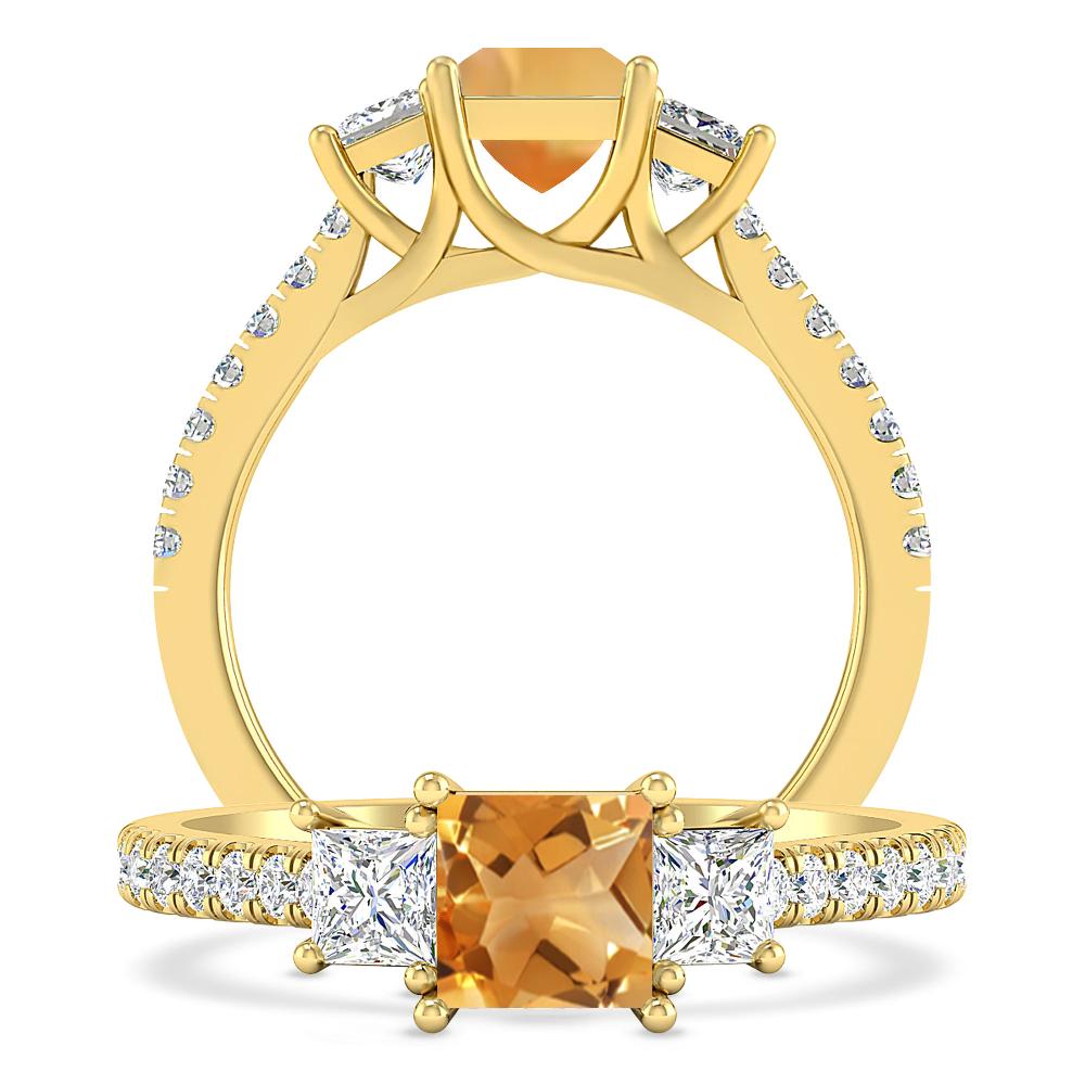 Yellow Gold - Citrine