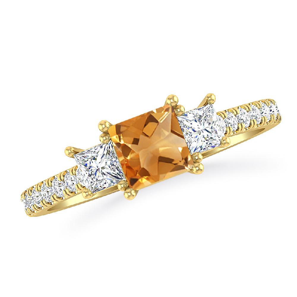 Yellow Gold - Citrine