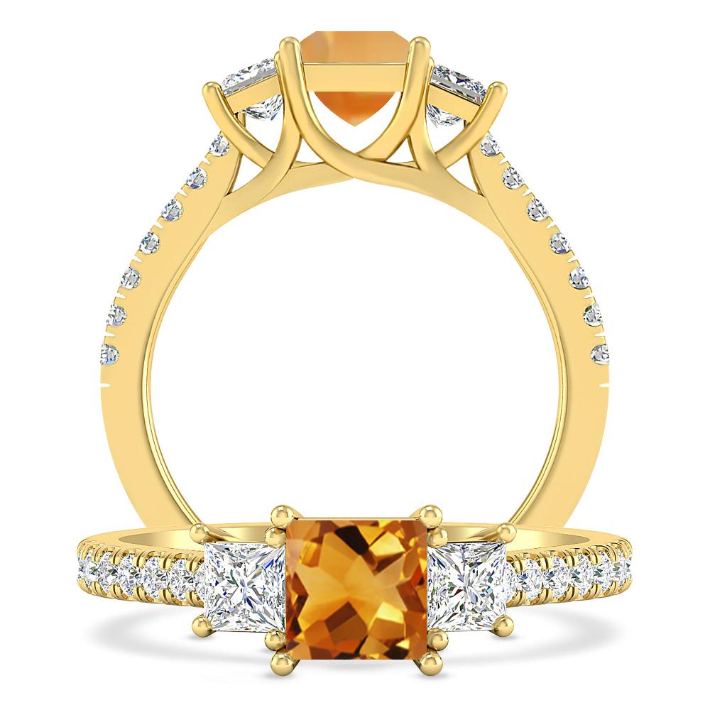 Yellow Gold - Citrine