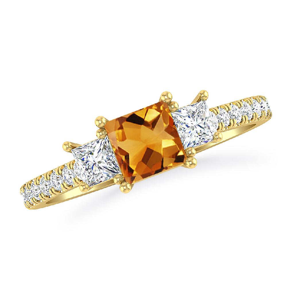 Yellow Gold - Citrine