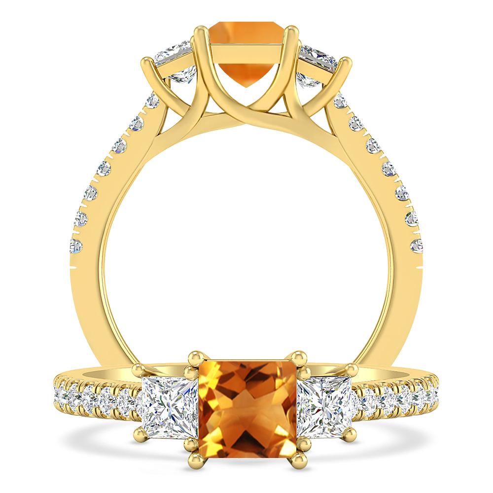 Yellow Gold - Citrine