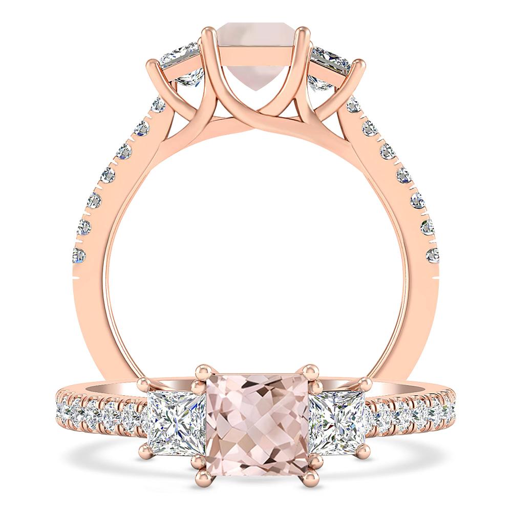 Rose Gold - Morganite