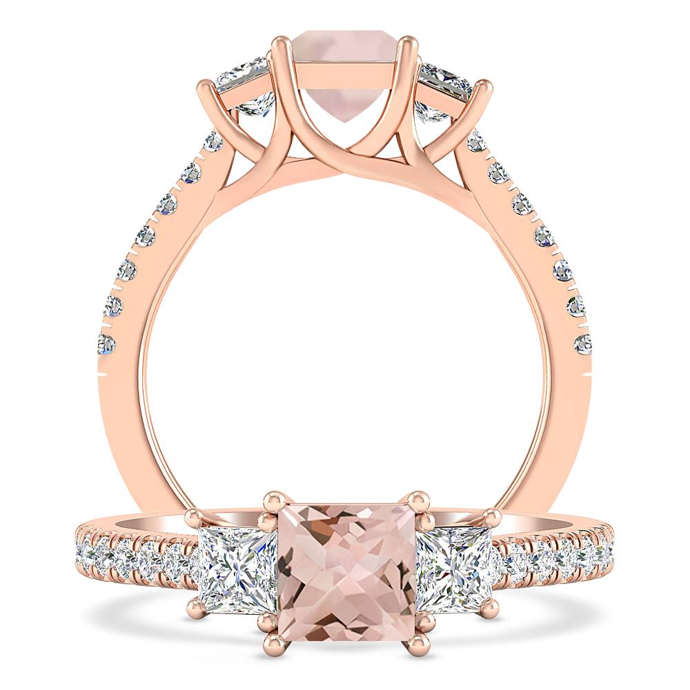 Rose Gold - Morganite