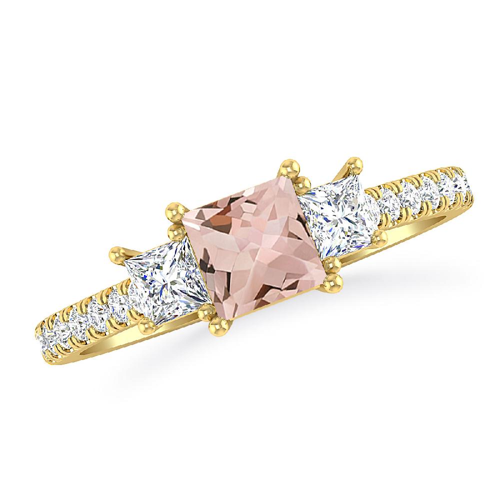 Yellow Gold - Morganite