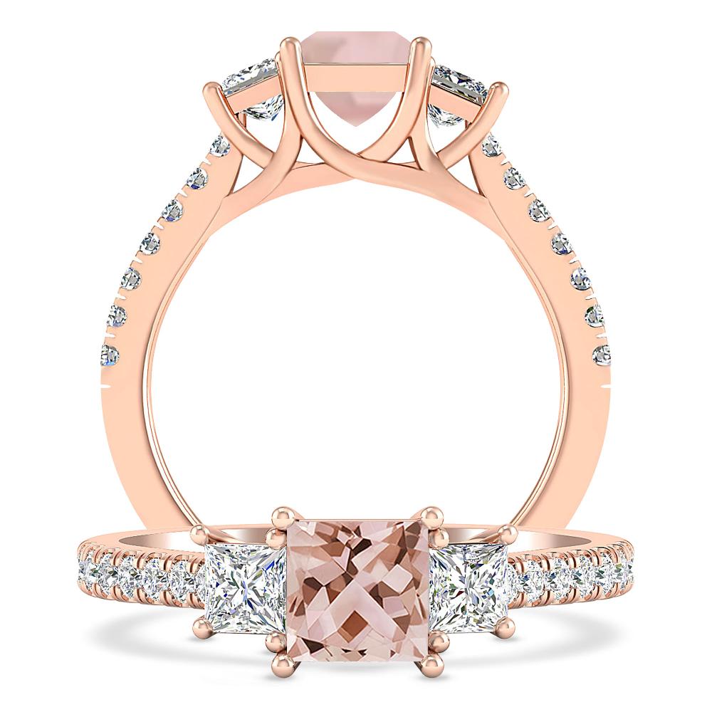 Rose Gold - Morganite