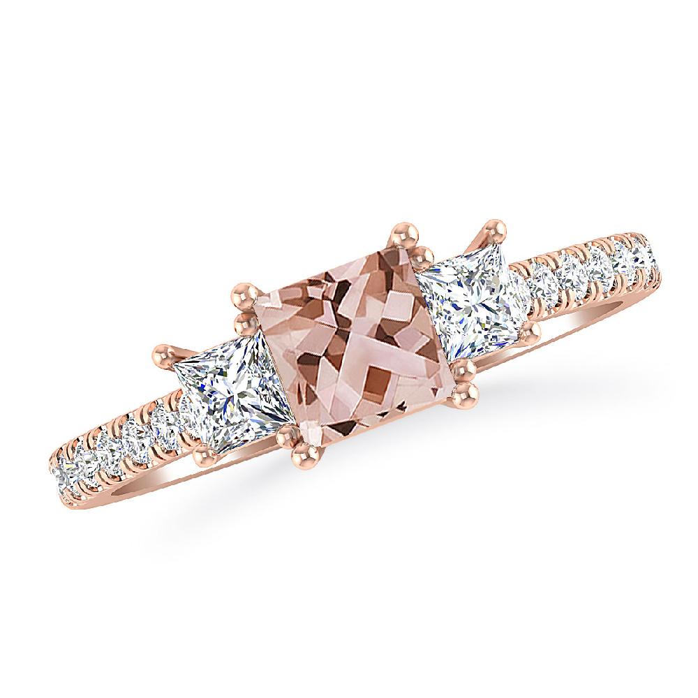 Rose Gold - Morganite