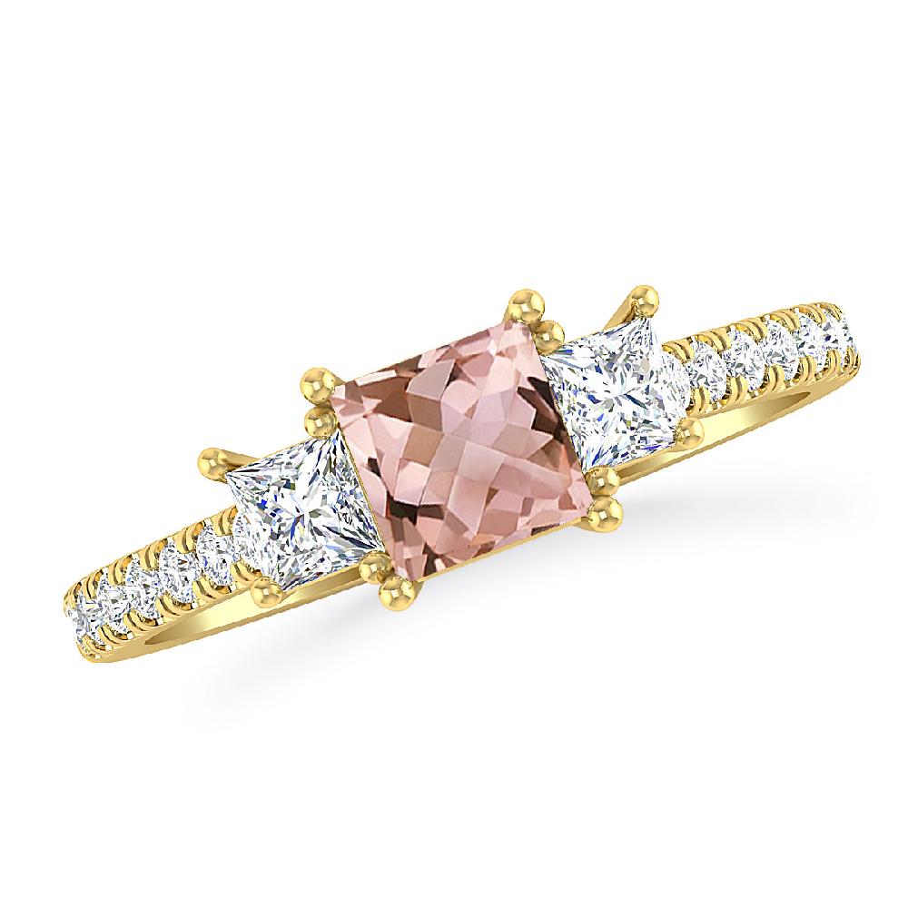 Yellow Gold - Morganite