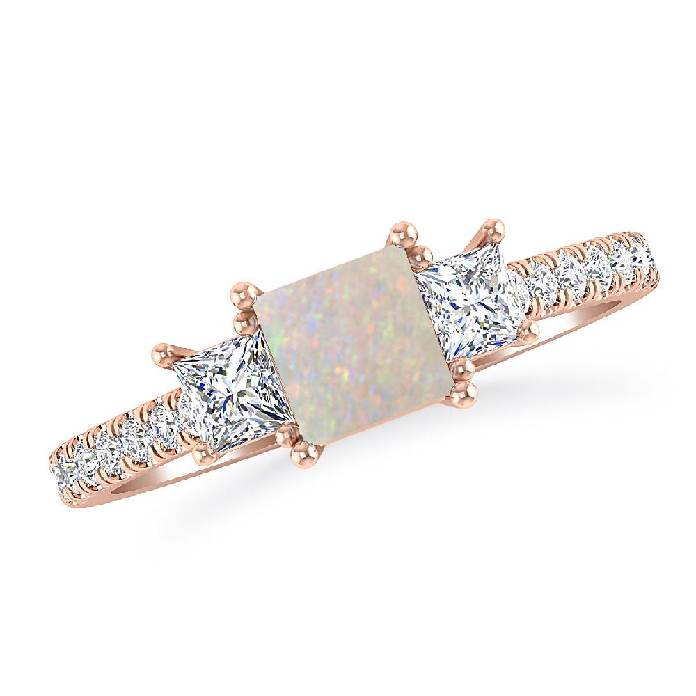 Rose Gold - Opal