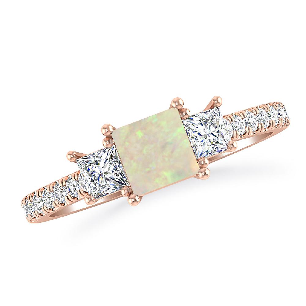 Rose Gold - Opal