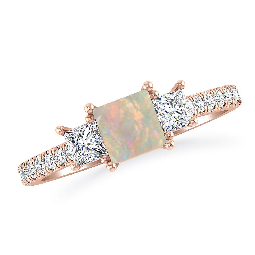 Rose Gold - Opal