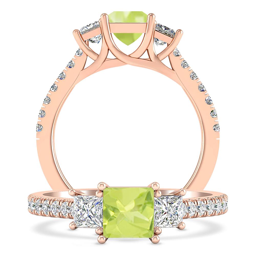 Rose Gold - Peridot