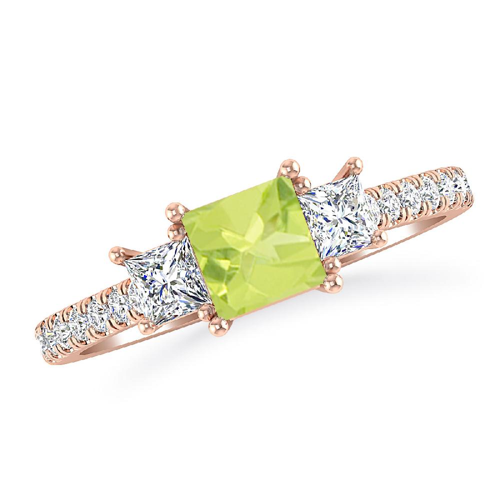 Rose Gold - Peridot