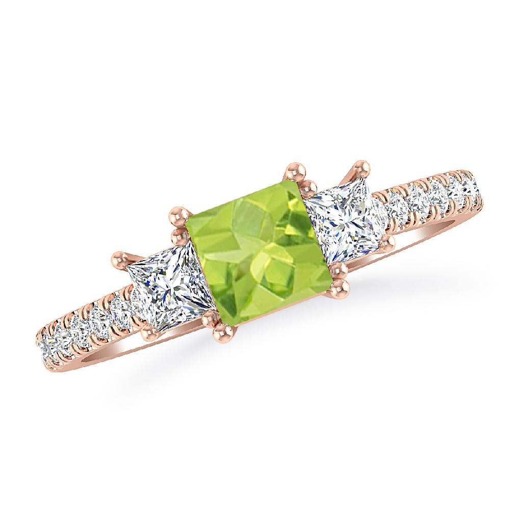 Rose Gold - Peridot