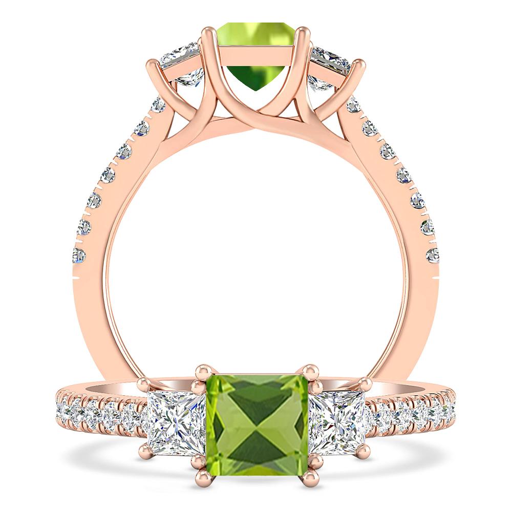 Rose Gold - Peridot