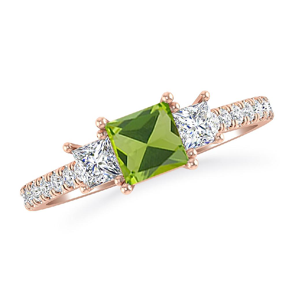 Rose Gold - Peridot