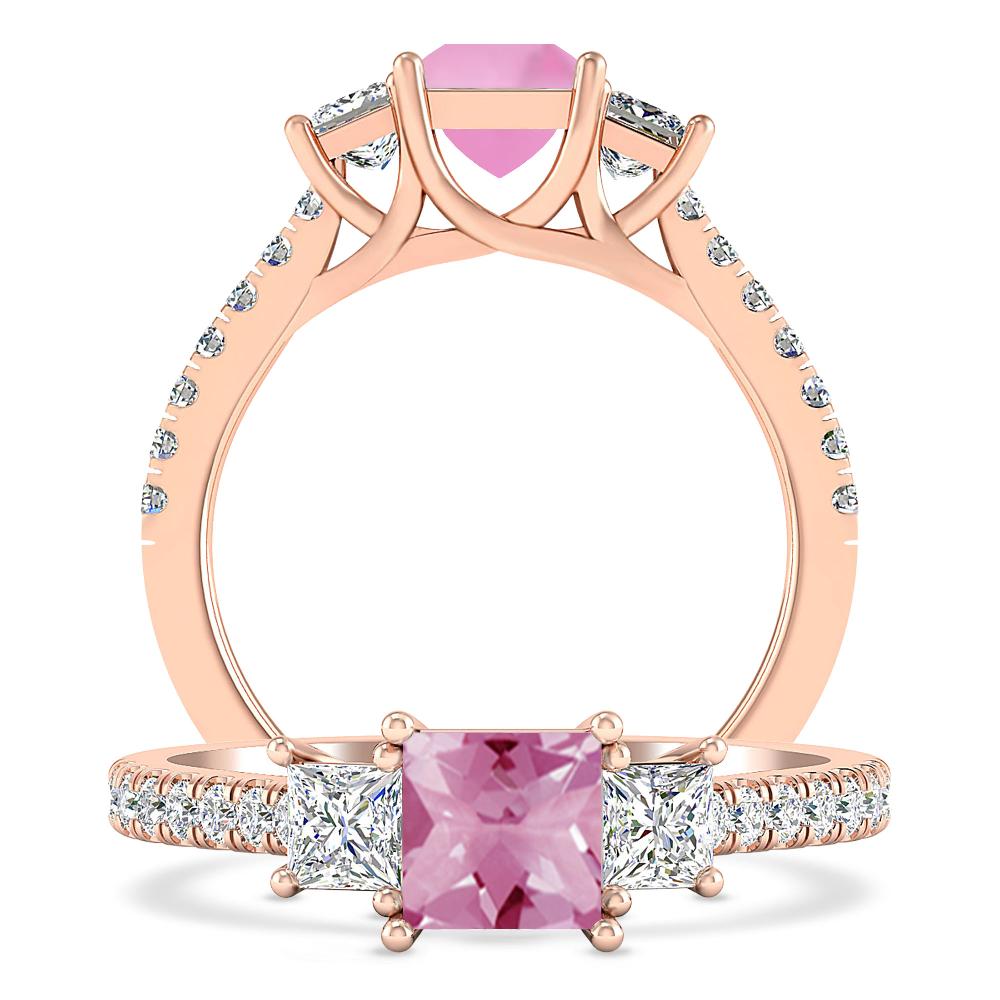 Rose Gold - Pink Tourmaline