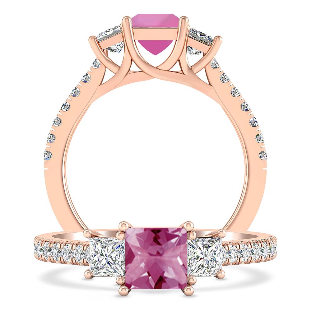 Rose Gold - Pink Tourmaline