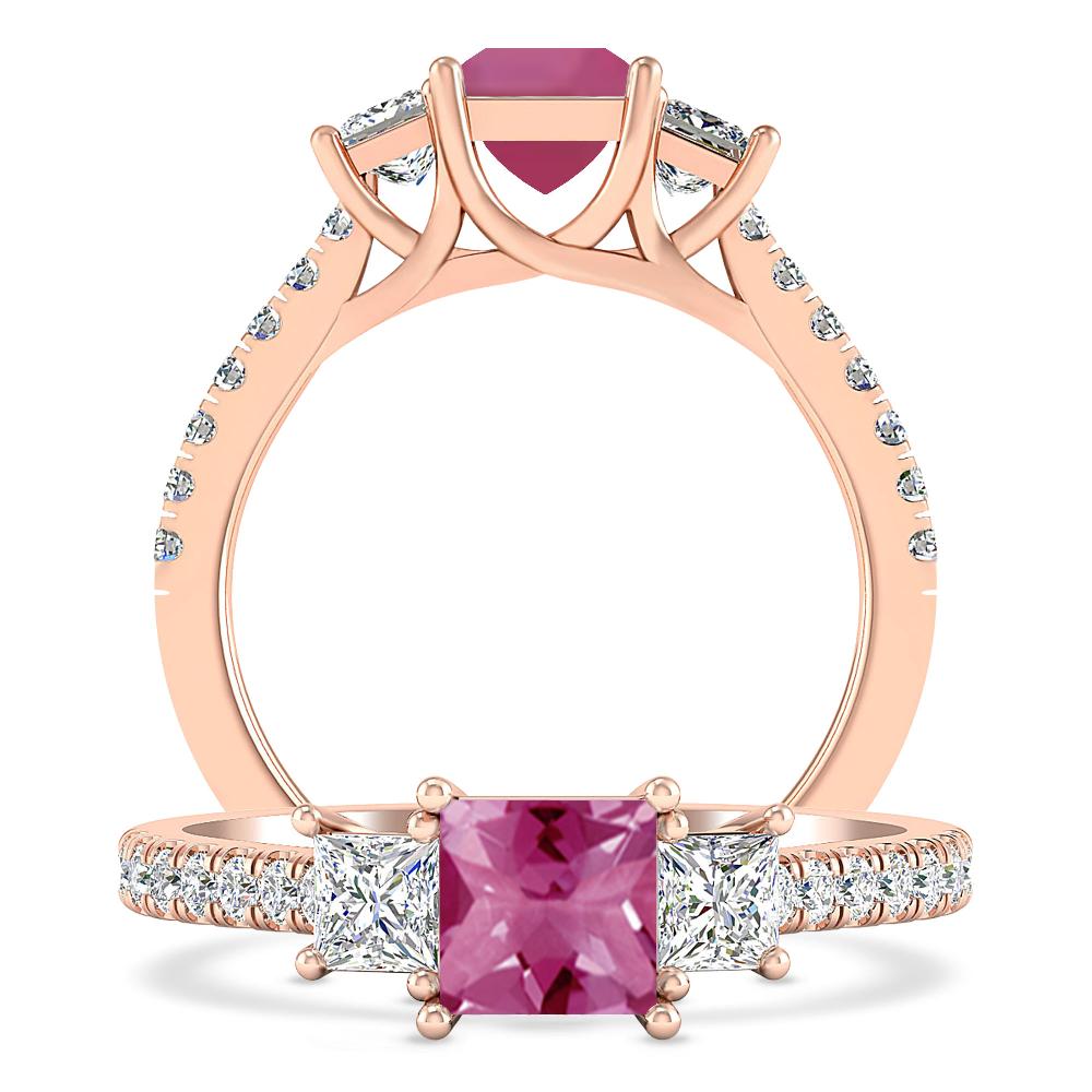 Rose Gold - Pink Tourmaline