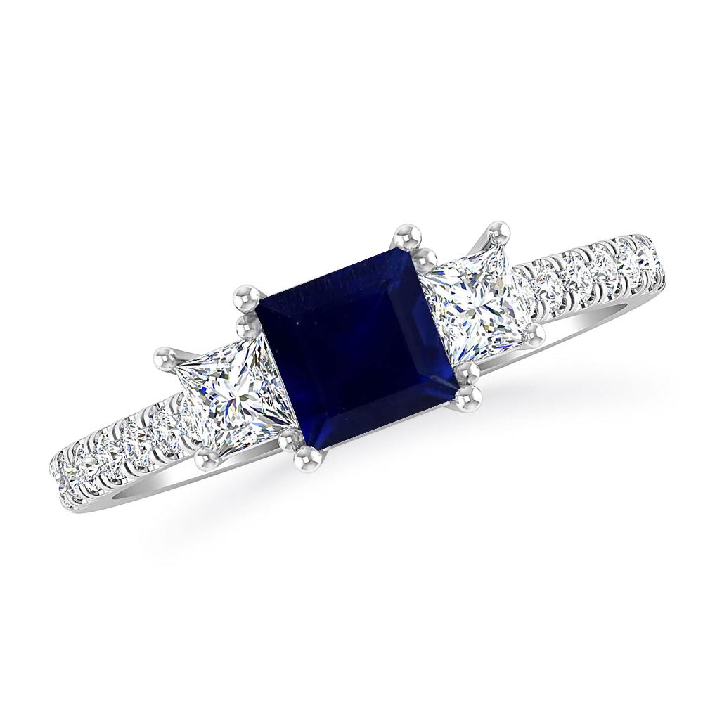 White Gold - Sapphire