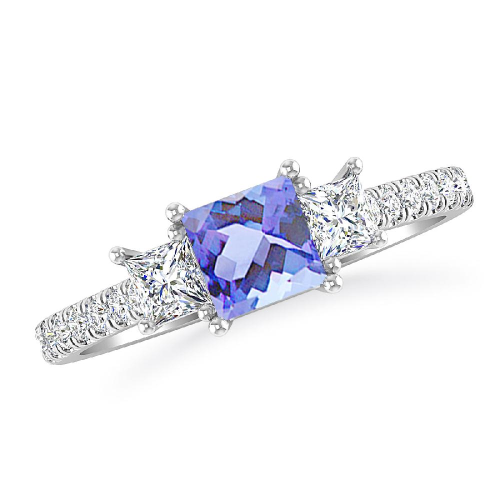 White Gold - Tanzanite