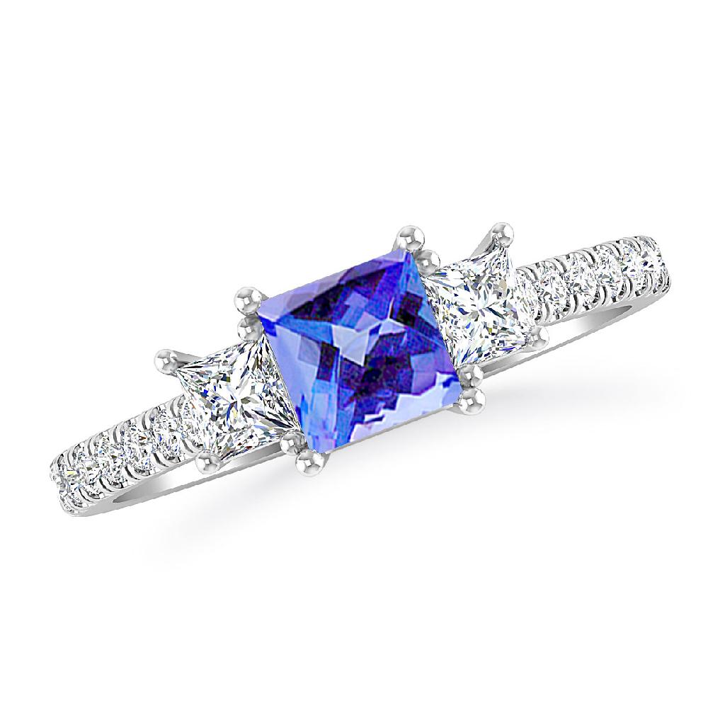 White Gold - Tanzanite