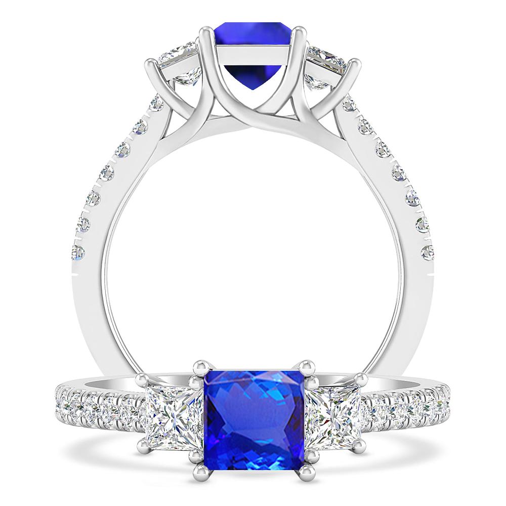 White Gold - Tanzanite