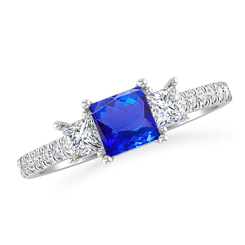 White Gold - Tanzanite